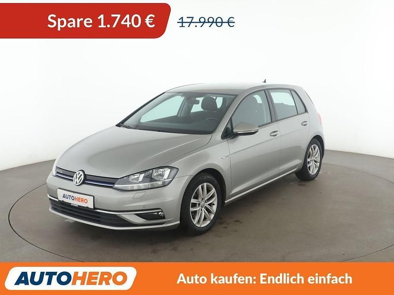 Grau Gebraucht 2019 VW Golf VII Comfortline Limousine | 16.250 € (Guter Preis) - Bild 1/3