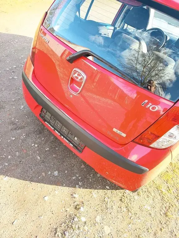 Gebraucht Hyundai i10 Classic 77 PS (56 kW) 2008 Rot Kleinwagen