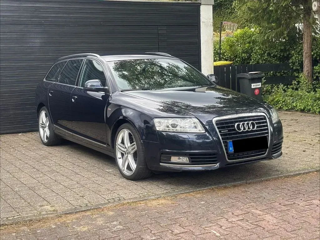 Usata Audi A6 S-Line 239 CV (175 kW) 2011 Blu Berlina