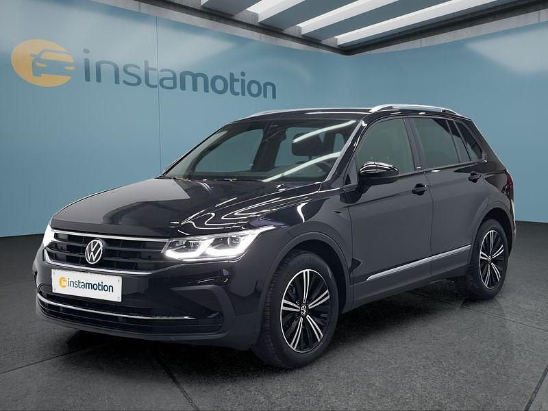 Schwarz Gebraucht 2021 VW Tiguan SUV | 27.199 € (Fairer Preis) - Bild 1/4