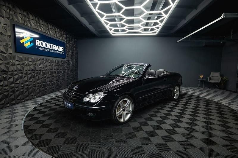 Schwarz Gebraucht 2005 Mercedes CLK500 Avantgarde Cabrio | 13.990 € - Bild 1/4