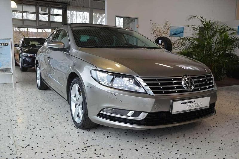 Light brown metallic Gebraucht 2012 VW CC Limousine | 11.950 € (Fairer Preis) - Bild 1/4