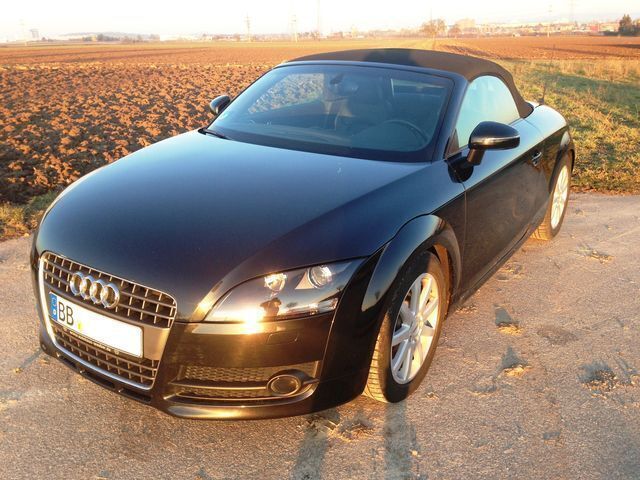 Gebraucht Audi TT Roadster 200 PS (147 kW) 2007 Schwarz metallic Cabrio