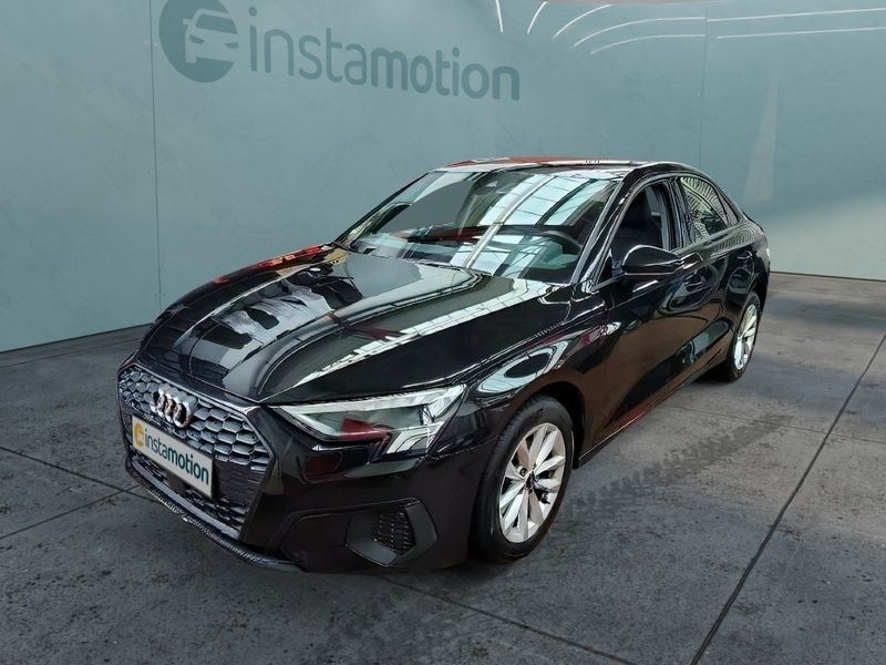 Schwarz Gebraucht 2022 Audi A3 Sport Limousine | 23.980 € (Fairer Preis) - Bild 1/2