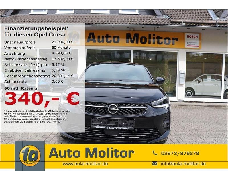 Diamant schwarz/karbon schwarz Gebraucht 2023 Opel Corsa-e GS Line Kleinwagen | 21.990 € (Teuer) - Bild 1/4