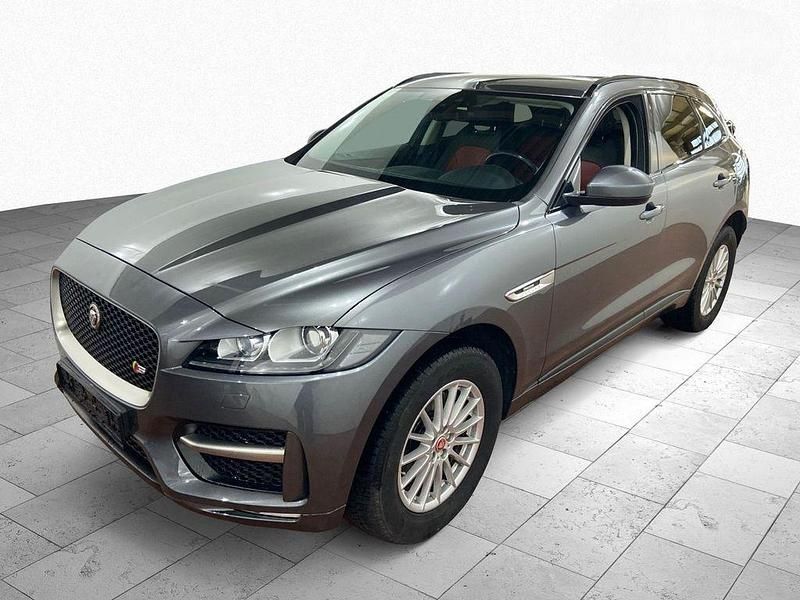 Corris grey Gebraucht 2019 Jaguar F-Pace R-Sport SUV | 25.900 € (Superpreis) - Bild 1/4