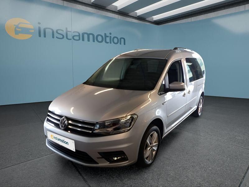 Silber Gebraucht 2020 VW Caddy Maxi Van / Kleinbus | 27.649 € (Teuer) - Bild 1/4