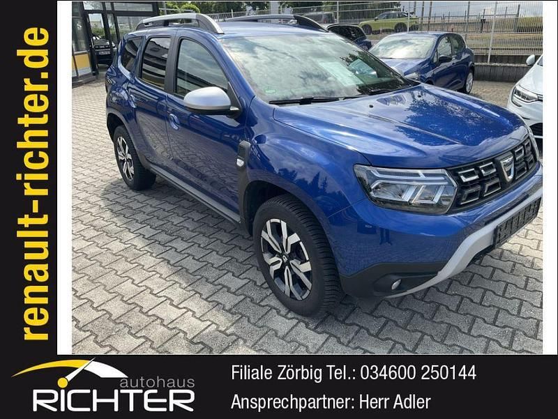 Blau Gebraucht 2022 Dacia Duster Prestige SUV | 18.995 € (Fairer Preis) - Bild 1/4
