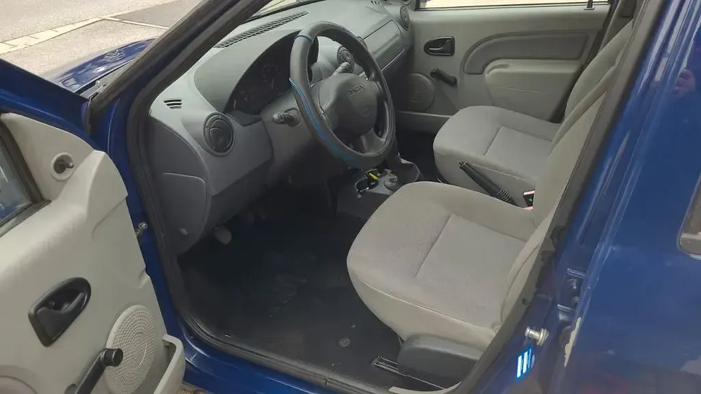 Gebraucht Dacia Logan MCV Ambiance 75 PS (55 kW) 2009 Blau Kombi