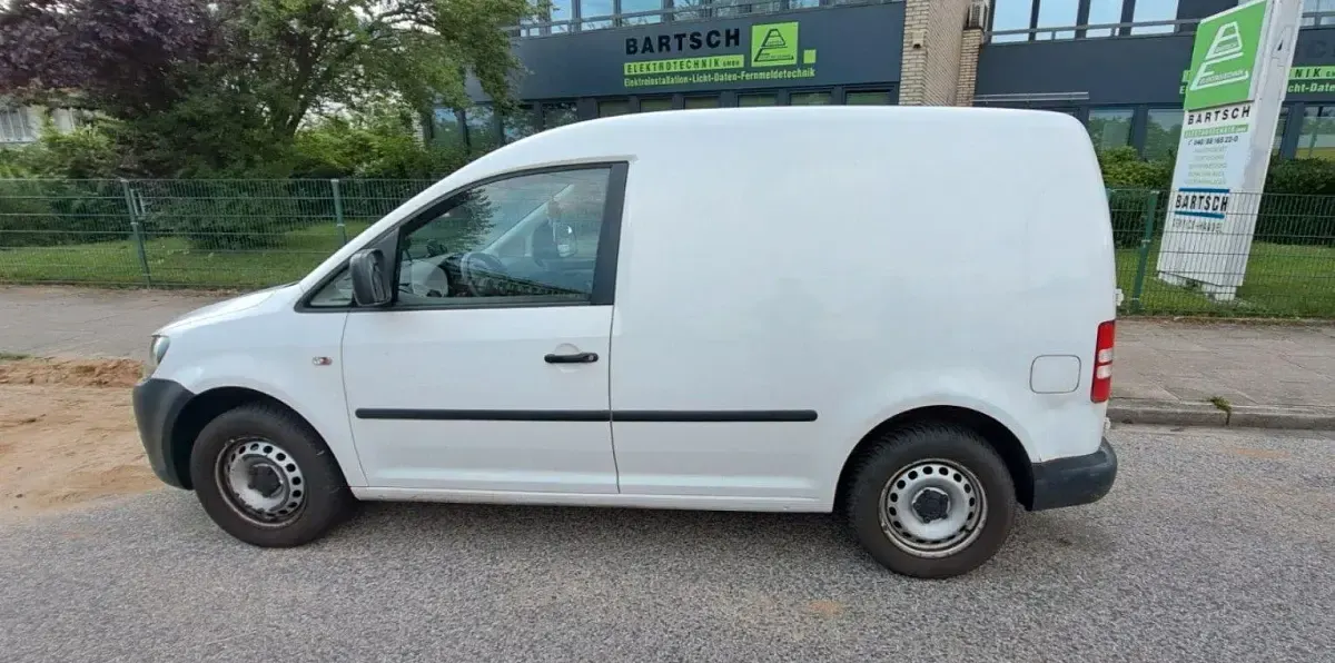 Gebraucht VW Caddy 86 PS (63 kW) 2014 Weiß Van / Kleinbus