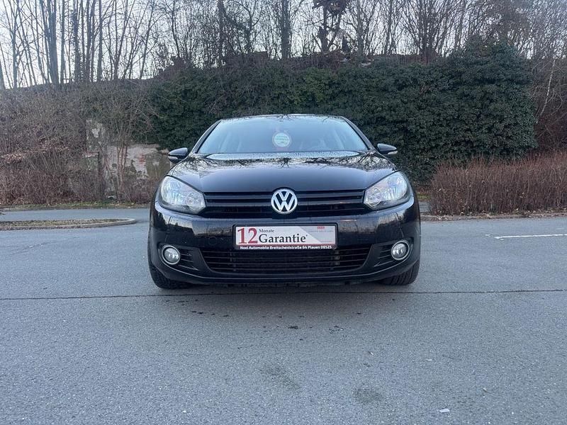 Gebraucht VW Golf VI Trendline 80 PS (58 kW) 2009 Schwarz Kleinwagen