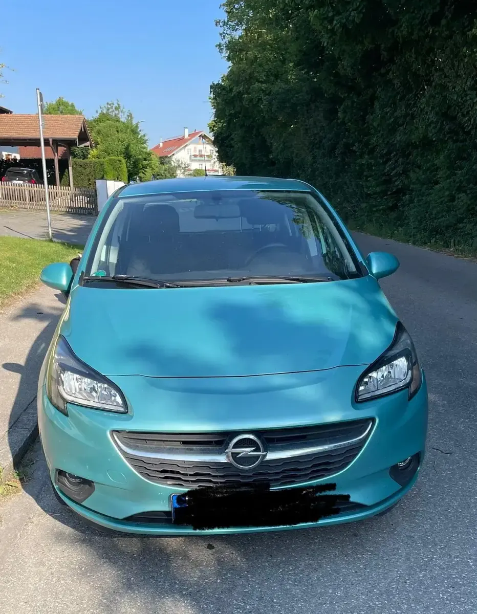 Gebraucht Opel Corsa 90 PS (66 kW) 2015 Blau Kleinwagen