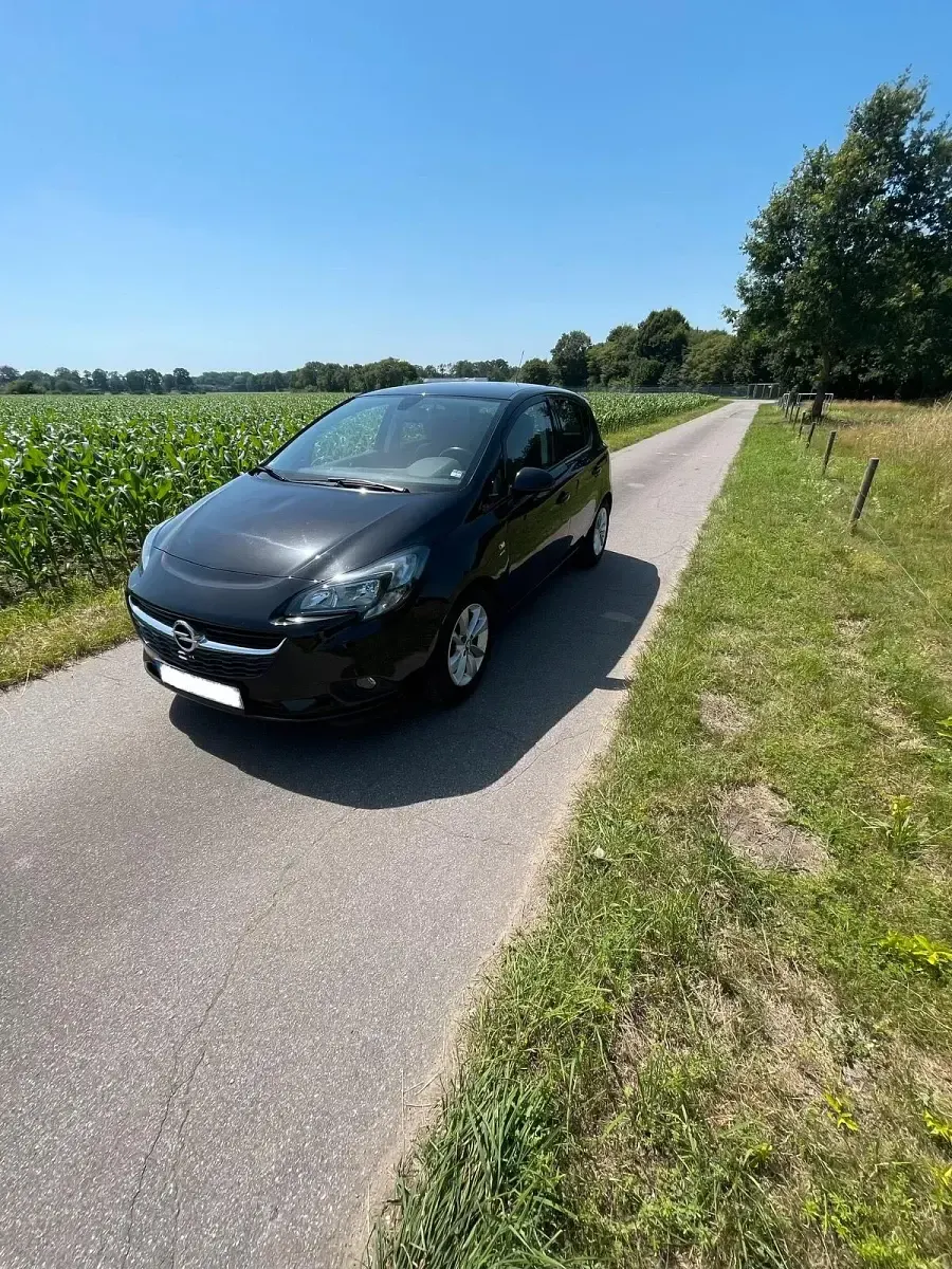 Gebraucht Opel Corsa 90 PS (66 kW) 2017 Schwarz Kleinwagen