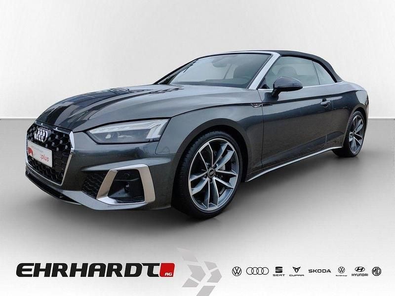 Grau Gebraucht 2024 Audi A5 Cabriolet S-Line Cabrio | 47.490 € (Fairer Preis) - Bild 1/3
