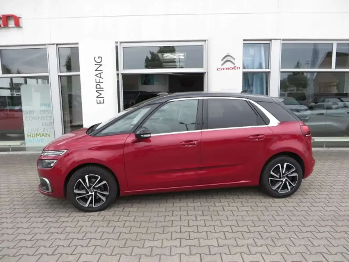 Gebraucht Citroën C4 SpaceTourer SELECTION 163 PS (119 kW) 2018 Lackierung rot rubi Van / Kleinbus