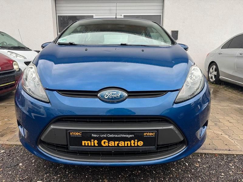 Gebraucht Ford Fiesta 68 PS (50 kW) 2010 Blau Kleinwagen