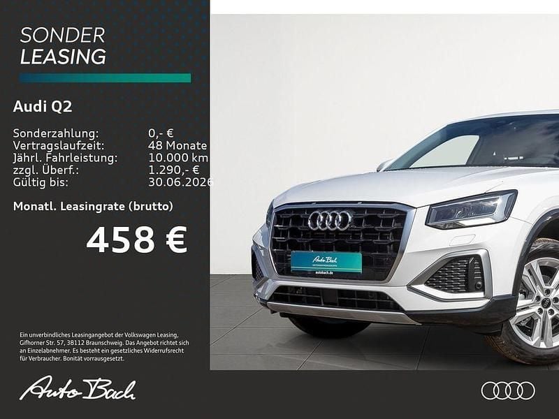Nowe Audi Q2 Advanced Plus 150 KM (110 kW) 2026 Biały SUV