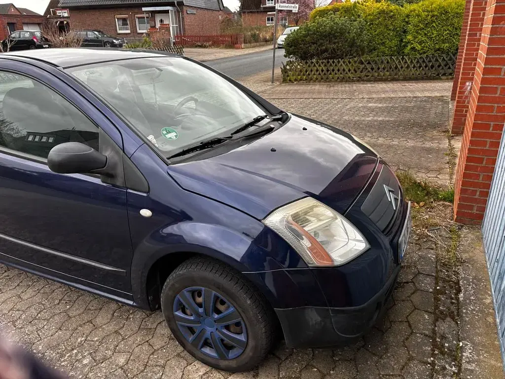 Gebraucht Citroën C2 60 PS (44 kW) 2004 Blau Kleinwagen