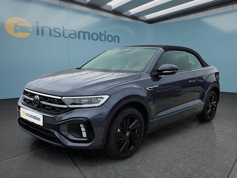 Grau Gebraucht 2024 VW T-Roc Cabriolet Cabrio | 38.949 € (Teuer) - Bild 1/4