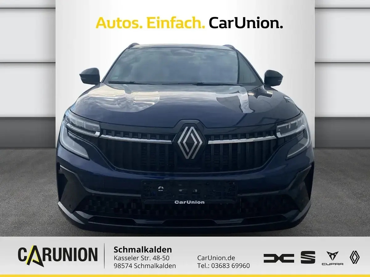 Gebraucht Renault Espace Iconic 199 PS (146 kW) 2023 Nachtblau metallic Van / Kleinbus