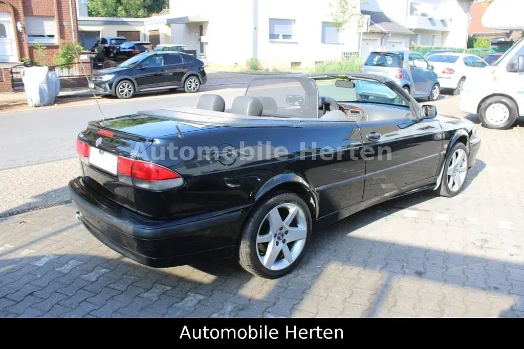 Gebraucht Saab 9-3 Cabriolet 150 PS (110 kW) 2000 Schwarz Cabrio