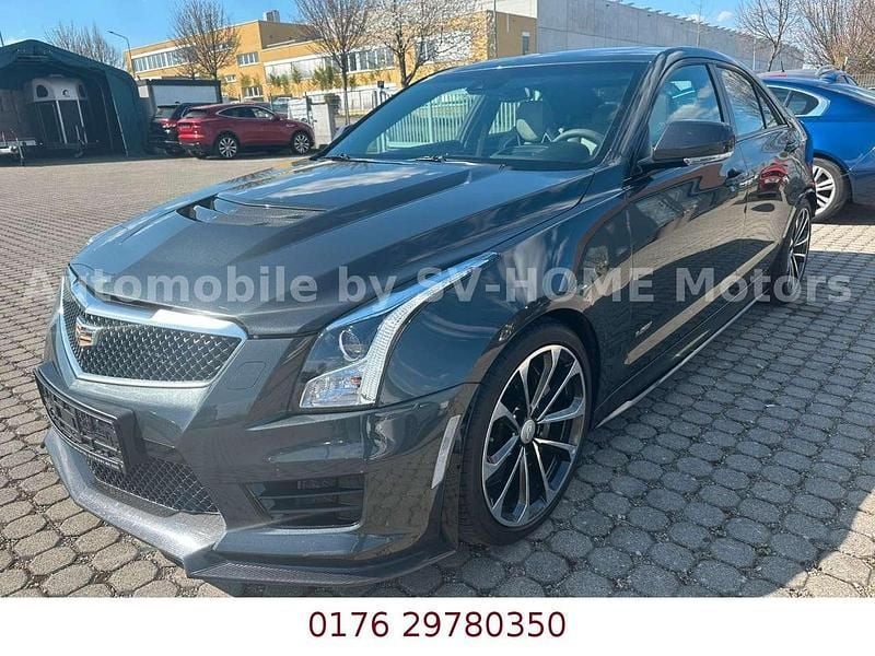 Graphit grau Gebraucht 2015 Cadillac ATS Limousine | 32.499 € - Bild 1/4