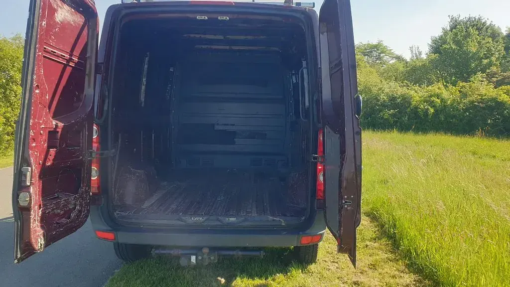 Gebraucht VW Crafter 136 PS (100 kW) 2007 Rot Van