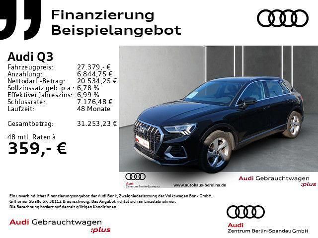 Gebraucht Audi Q3 Ambiente 150 PS (110 kW) 2022 Schwarz SUV