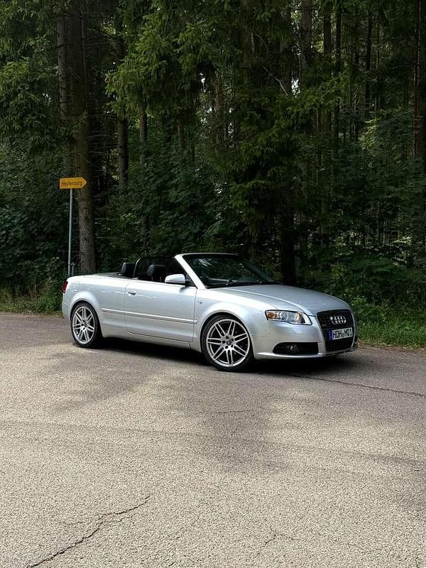 Grau Gebraucht 2006 Audi A4 Cabriolet S-Line Cabrio | 6.499 € (Fairer Preis) - Bild 1/4