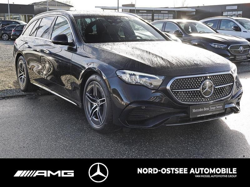Gebraucht Mercedes E220 AMG 197 PS (144 kW) 2025 Metalliclack obsidianschwarz m Kombi