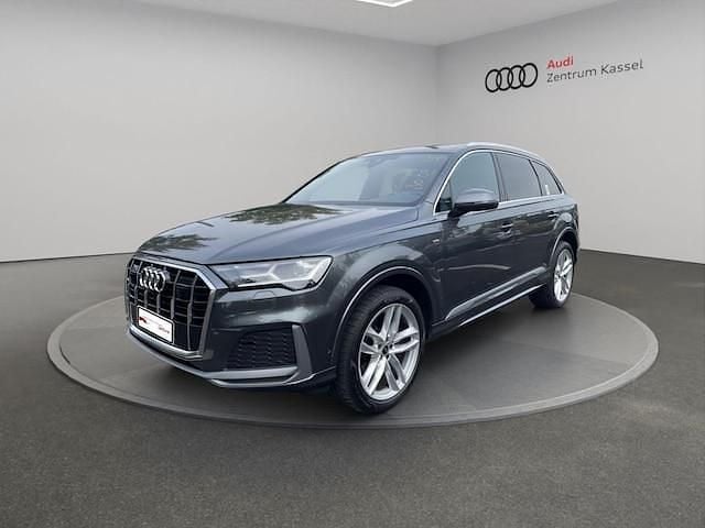 Daytonagrau perleffekt Gebraucht 2022 Audi Q7 S-Line SUV | 57.990 € (Superpreis) - Bild 1/4