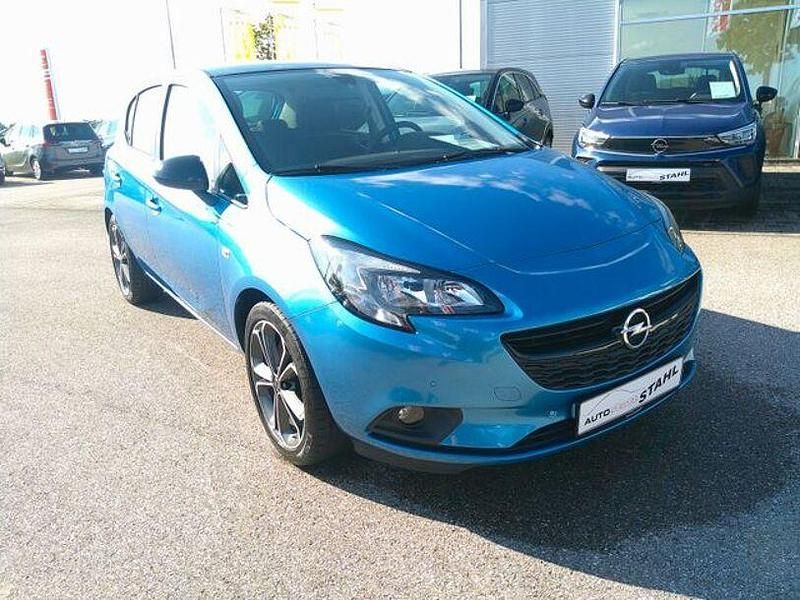 Arktisblau/dach schwarz Gebraucht 2019 Opel Corsa Color Edition Limousine | 14.500 € (Teuer) - Bild 1/4