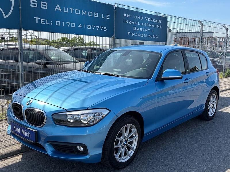 Gebraucht BMW 116 Advantage 116 PS (85 kW) 2018 Blau Kleinwagen