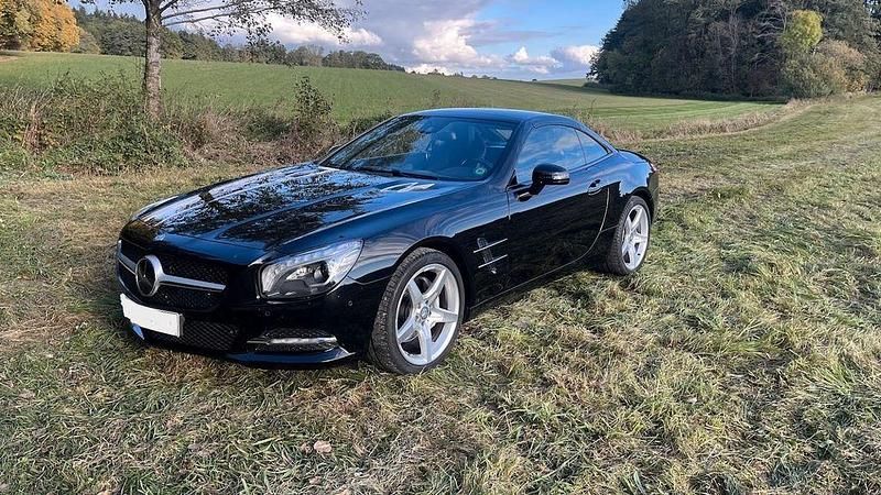 Schwarz Gebraucht 2012 Mercedes SL350 Cabrio | 47.500 € - Bild 1/4