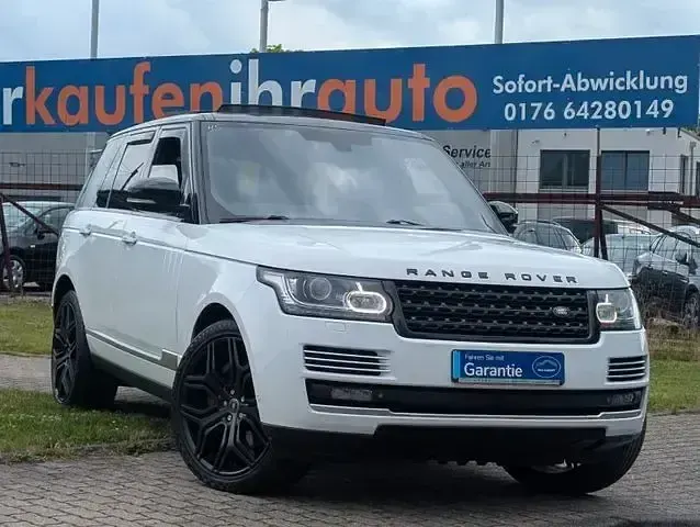 Gebraucht Land Rover Range Rover Autobiography 340 PS (250 kW) 2014 Weiss (metallic) SUV