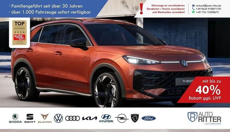 Neu VW T-Roc R-line 150 PS (110 kW) 2026 Rot SUV