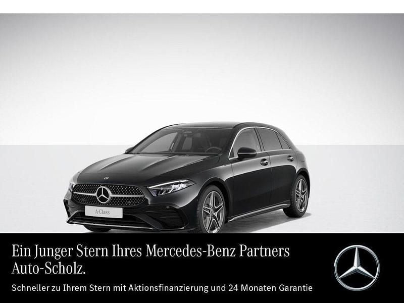 Schwarz Gebraucht 2024 Mercedes A250 AMG Limousine | 34.512 € (Guter Preis) - Bild 1/3