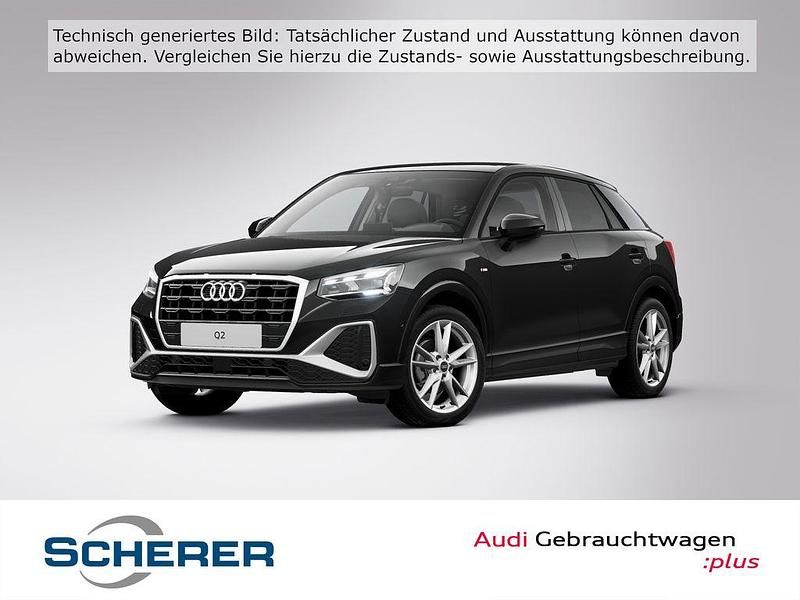Schwarz (metallic) Gebraucht 2023 Audi Q2 Ambiente SUV | 29.690 € (Etwas zu teuer) - Bild 1/4