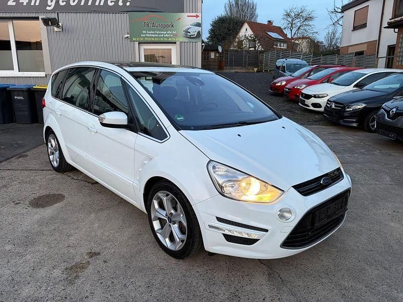 Gebraucht Ford S-MAX Titanium 239 PS (175 kW) 2014 Weiß Van / Kleinbus