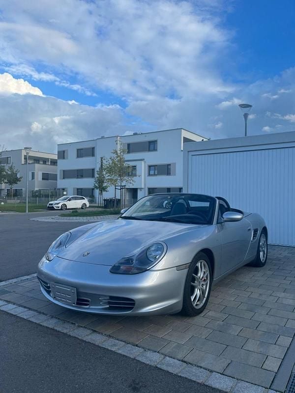 Silber Gebraucht 2003 Porsche Boxster S Cabrio | 14.500 € - Bild 1/4