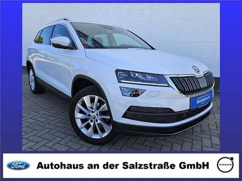 Moonweissmertallic Gebraucht 2019 Skoda Karoq Style SUV | 20.598 € (Fairer Preis) - Bild 1/3