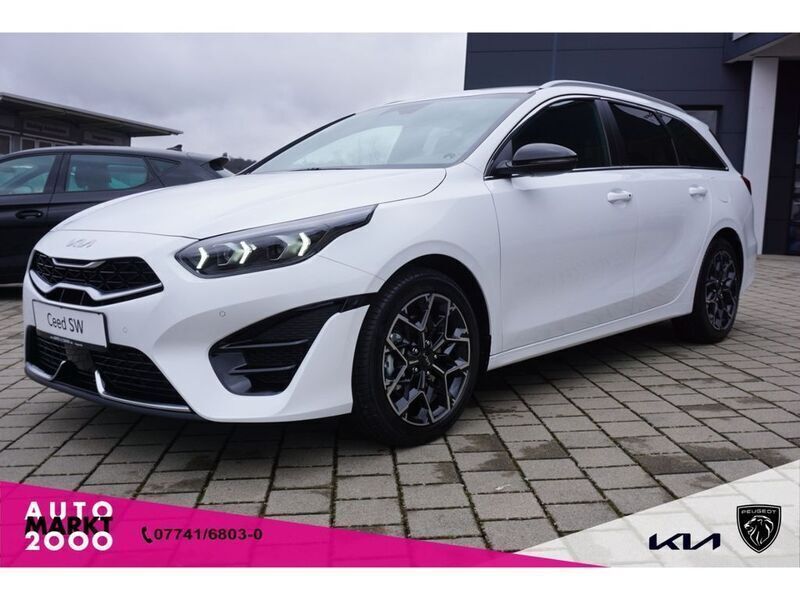 Weiss Neu 2025 Kia Ceed Sportswagon GT-Line Kombi | 31.680 € (Teuer) - Bild 1/4