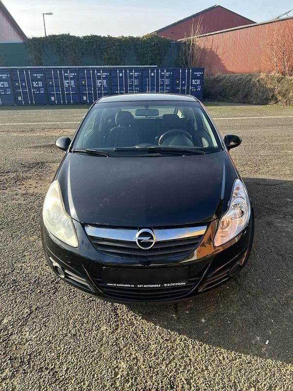 Gebraucht Opel Corsa 82 PS (60 kW) 2010 Schwarz Kleinwagen
