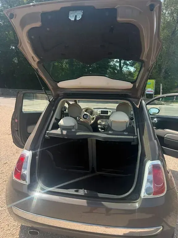 Gebraucht Fiat 500 Lounge 101 PS (74 kW) 2007 Grau Kleinwagen
