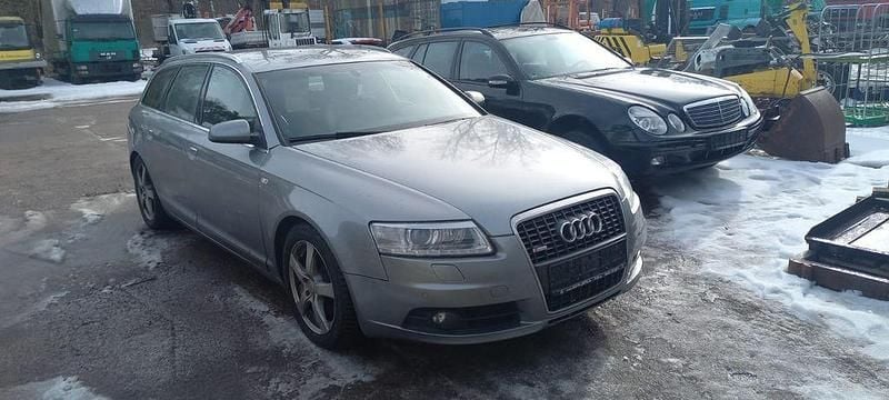 Grau Gebraucht 2008 Audi A6 S-Line Kombi | 1.900 € (Superpreis) - Bild 1/3