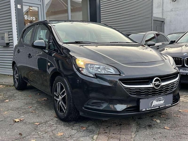 Gebraucht Opel Corsa Edition 90 PS (66 kW) 2016 Graphitschwarz/carbon flash/mi Kleinwagen