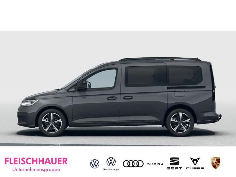 Neu VW Caddy Dark Label 122 PS (89 kW) 2025 Grau Van / Kleinbus
