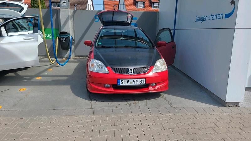 Rot Gebraucht 2003 Honda Civic Coupé | 1.899 € - Bild 1/4