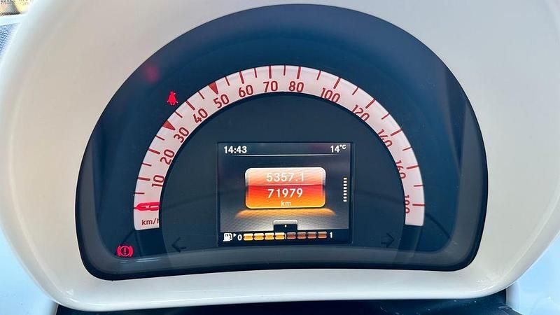 Usata Smart ForFour Passion 71 CV (52 kW) 2016 Bianco Utilitaria