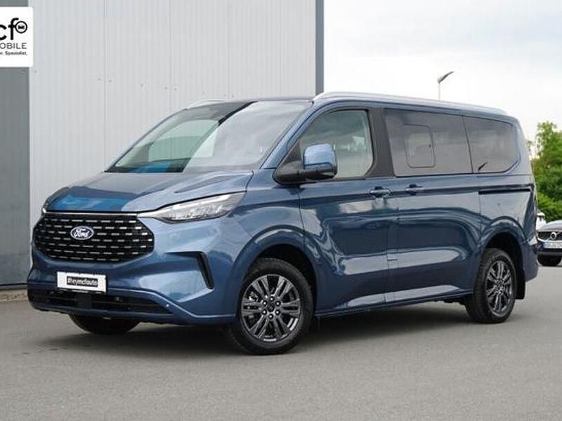 Chromablaumetallic Gebraucht 2025 Ford Tourneo Custom Titanium Van / Kleinbus | 46.280 € (Fairer Preis) - Bild 1/4